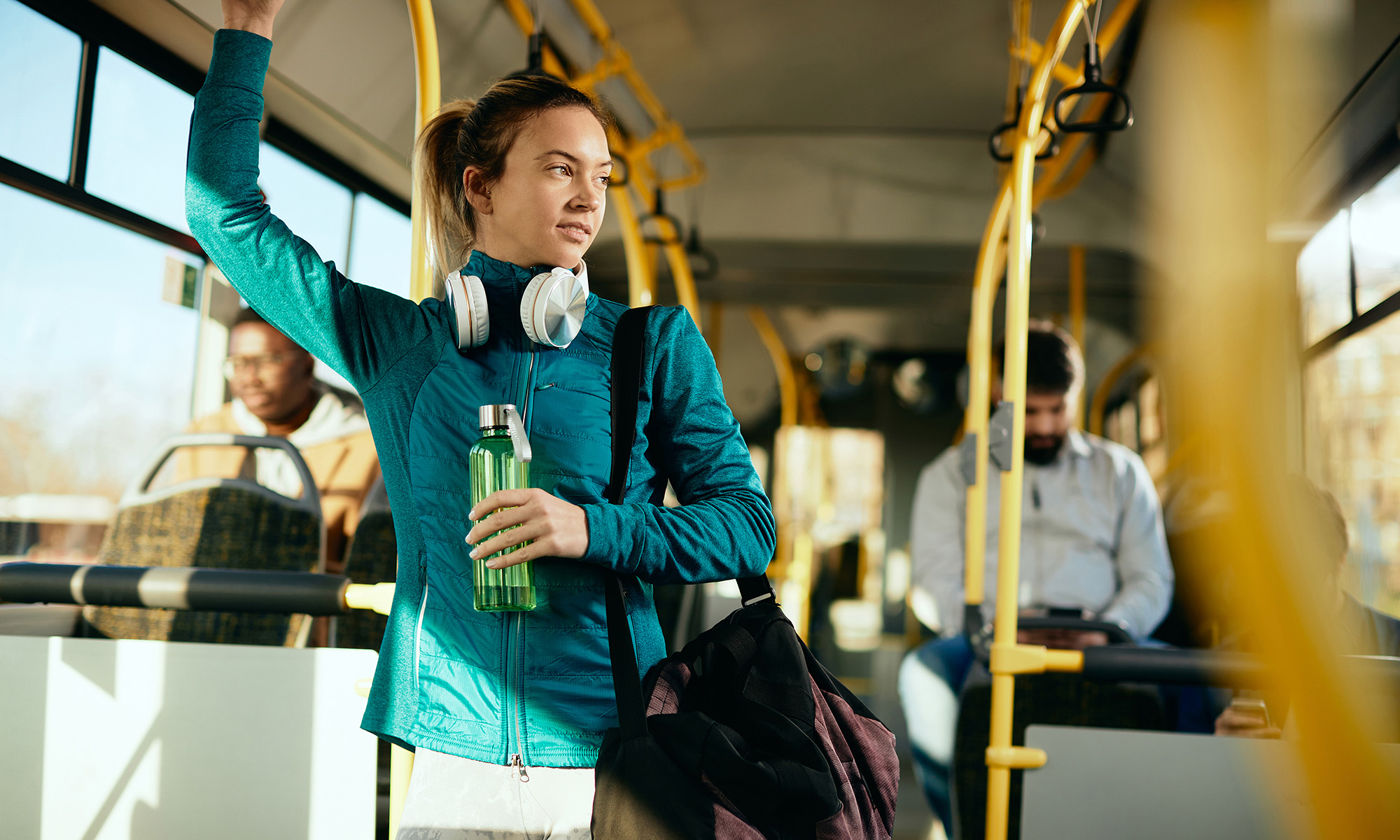 Atelier transports en commun du futur pour élèves.