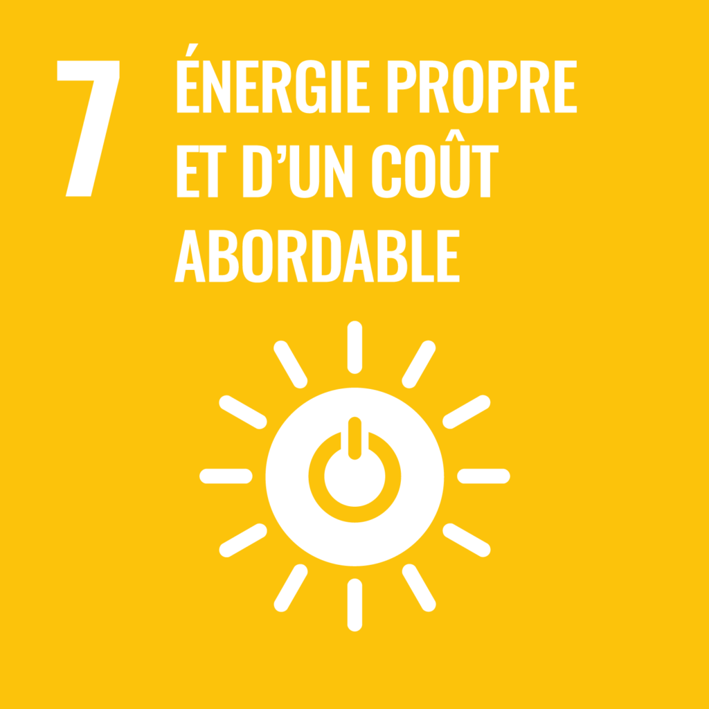 ODD 7 : Énergie propre et d'un coût abordable